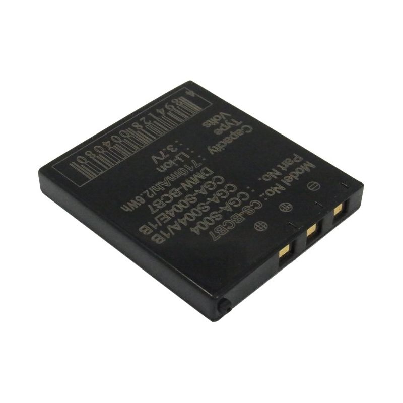 Li-ion Battery Fits Panasonic, Dmc-fx2b, Dmc-fx2ebs, Dmc-fx2eg-s 3.7v, 710mah Camera Cameron Sino Technology Limited