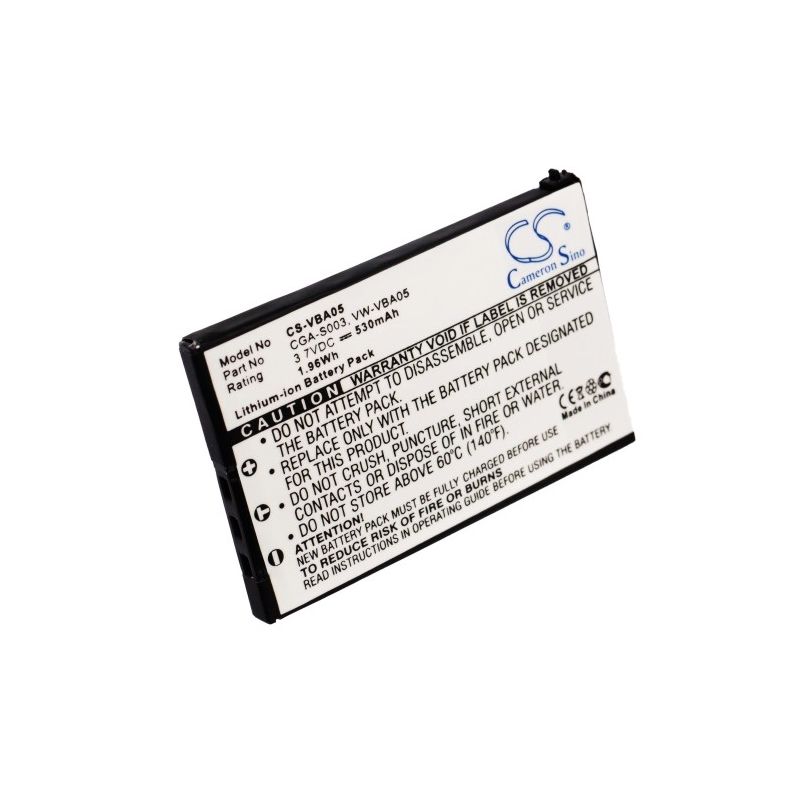 Li-ion Battery fits Panasonic, Sv-as10, Sv-as10-a, Sv-as10-d 3.7V, 530mAh Home Electronics Cameron Sino Technology Limited (Suspended)