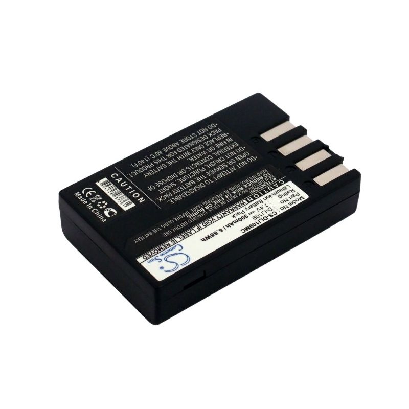 Li-ion Battery Fits Pentax, K2, K-2, K30 7.4v, 900mah Camera Cameron Sino Technology Limited