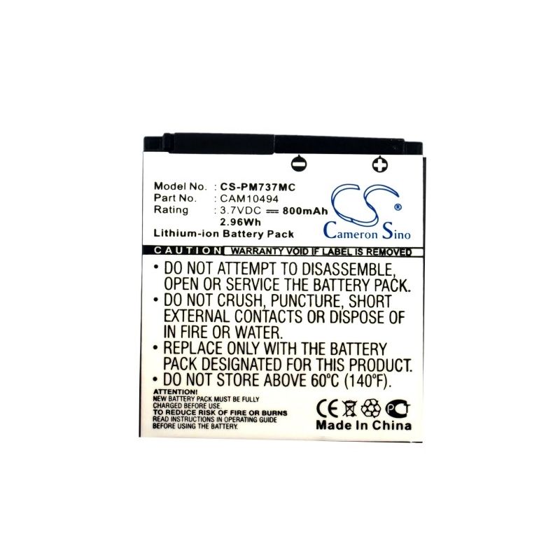 Li-ion Battery Fits Polaroid, M737, M737t, T737 3.7v, 800mah Home Electronics Cameron Sino Technology Limited
