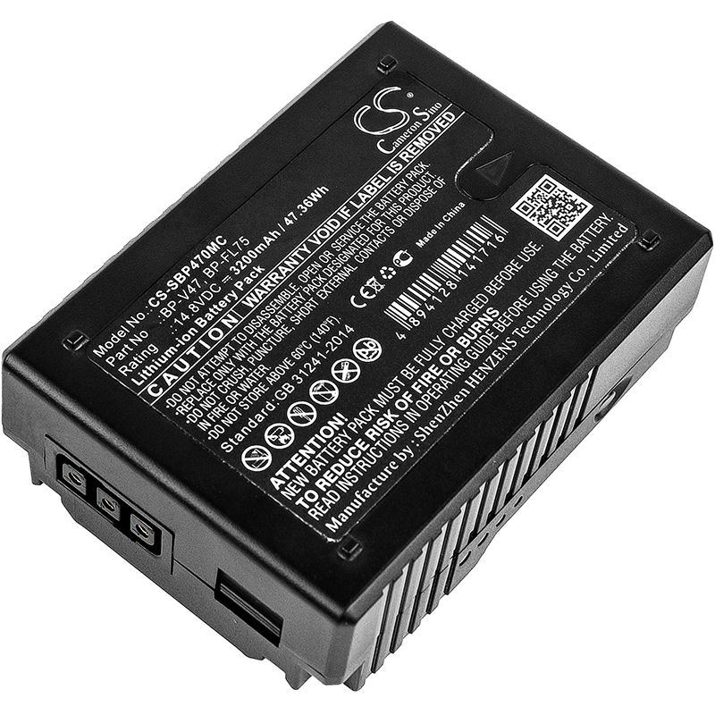 Li-ion Battery fits Red, Epic, One, Scarlet Dragon 14.8V, 3200mAh Camera Cameron Sino Technology Limited