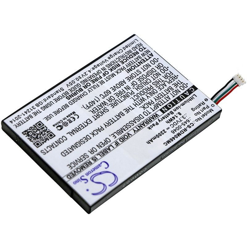 Li-ion Battery Fits Red Digital Cinema, Redmote 3.7v, 2200mah Camera Cameron Sino Technology Limited
