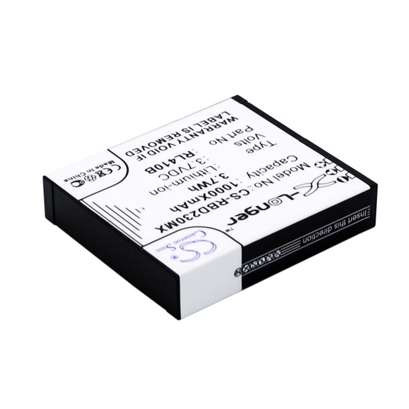 Li-ion Battery fits Rollei, Actioncam 230, Actioncam 240, Actioncam 400 3.7V, 1000mAh Camera Cameron Sino Technology Limited