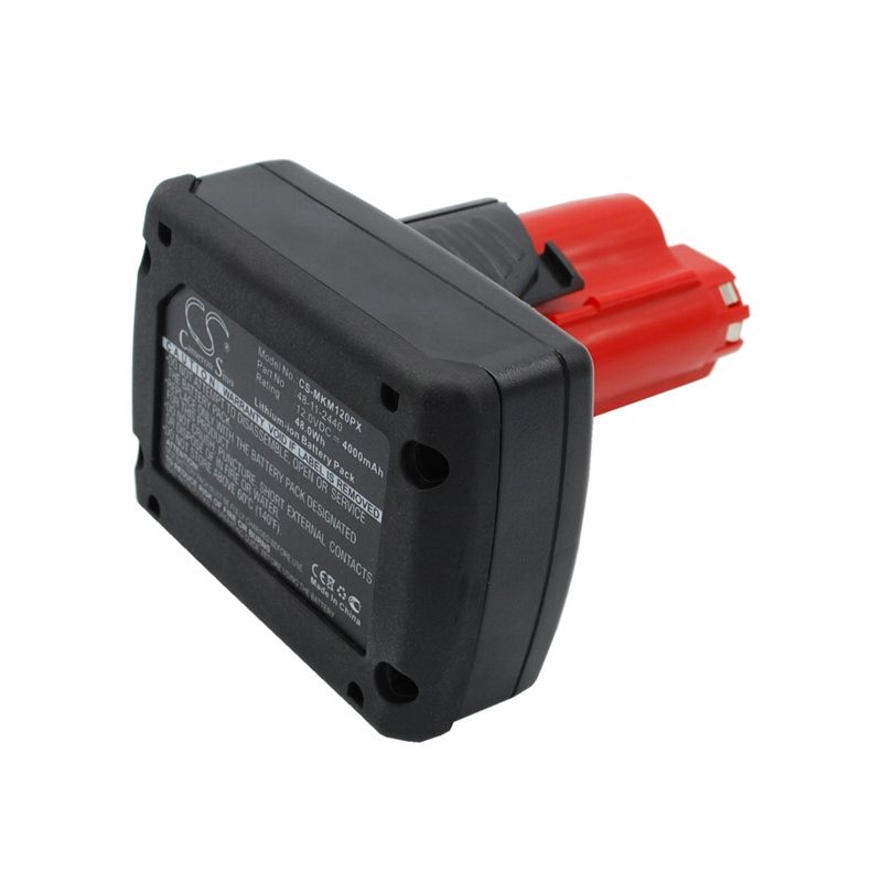 Li-ion Battery Fits Milwaukee, M12, M12 Redlithium Xc 4.0, 12.0v, 4000mah Power Tools Cameron Sino Technology Limited