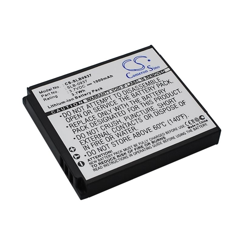Li-ion Battery Fits Samsung, Cl5, I8, L730 3.7v, 1000mah Camera Cameron Sino Technology Limited