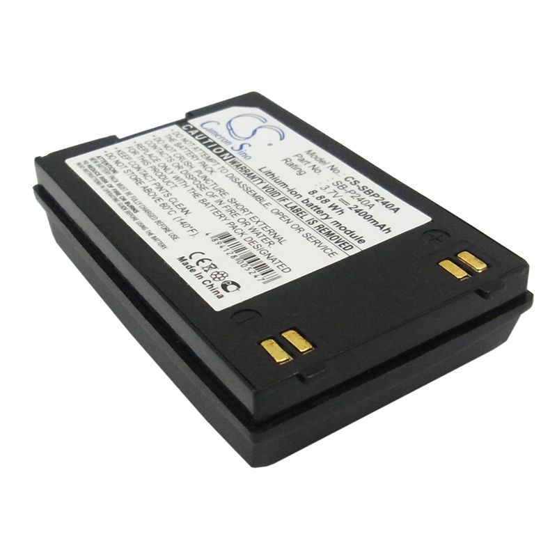 Li-ion Battery fits Samsung, Sc-mm10, Sc-mm10bl, Sc-mm10s 3.7V, 2400mAh Camera Cameron Sino Technology Limited