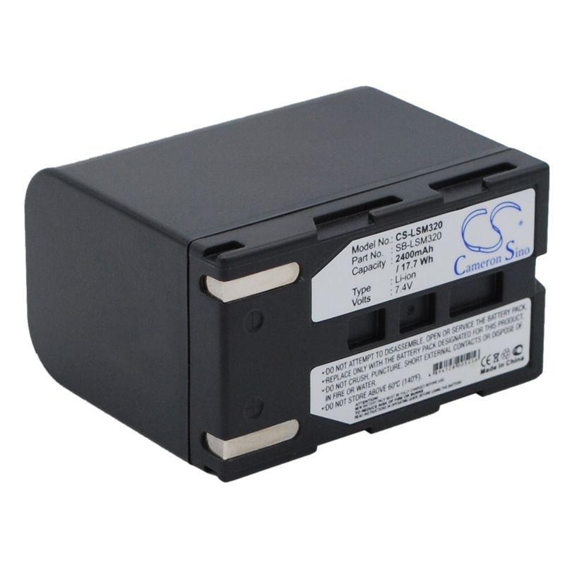 Li-ion Battery fits Samsung, Sc-d263, Sc-d351, Sc-d353 7.4V, 2400mAh Camera Cameron Sino Technology Limited