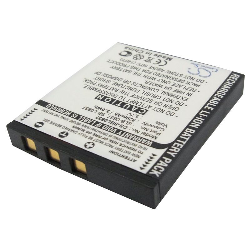 Li-ion Battery fits Samsung, Digimax I5, Digimax I50, Digimax I6 Pmp 3.7V, 820mAh Camera Cameron Sino Technology Limited