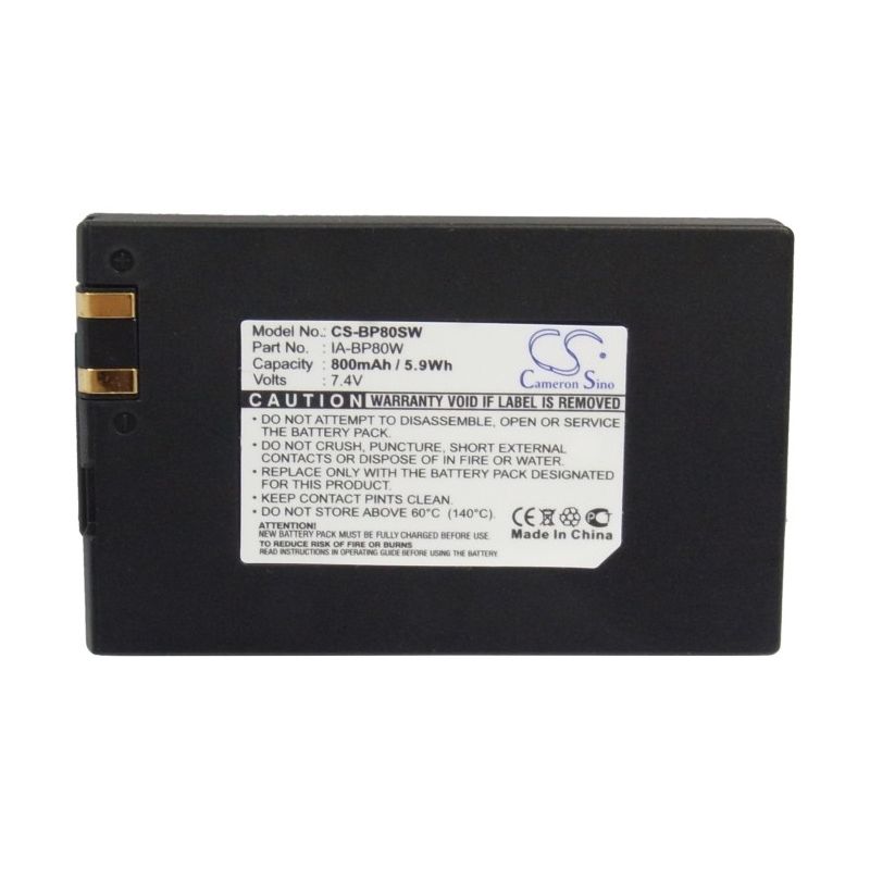 Li-ion Battery fits Samsung, Sc-d385, Sc-dx103, Vp-d381 7.4V, 800mAh Home Electronics Cameron Sino Technology Limited (Suspended)