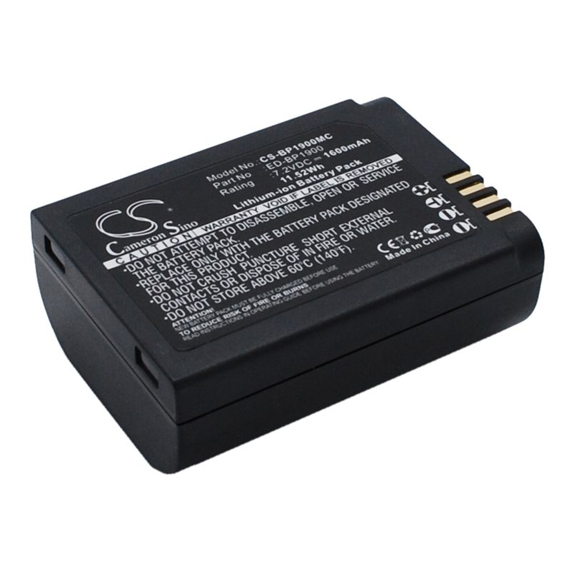 Li-ion Battery fits Samsung, Ev-nx1zzzbmbus, Ev-nx1zzzbqbus, Ev-nx1zzzbzbus 7.2V, 1600mAh Camera Cameron Sino Technology Limited
