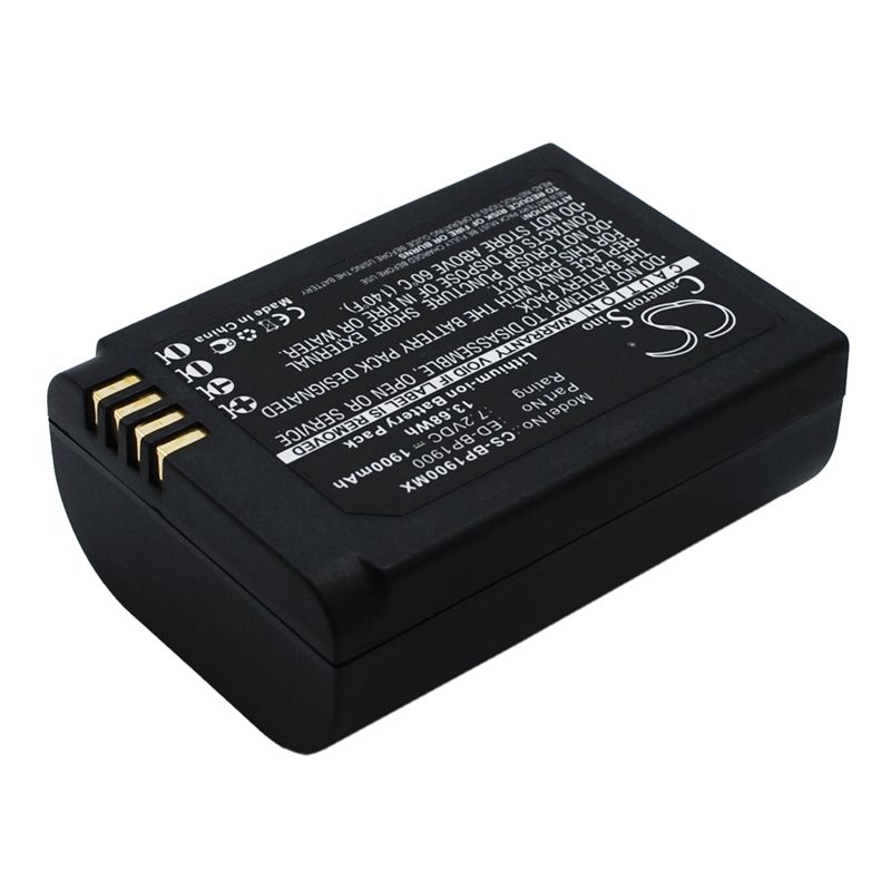 Li-ion Battery fits Samsung, Ev-nx1zzzbmbus, Ev-nx1zzzbqbus, Ev-nx1zzzbzbus 7.2V, 1900mAh Camera Cameron Sino Technology Limited