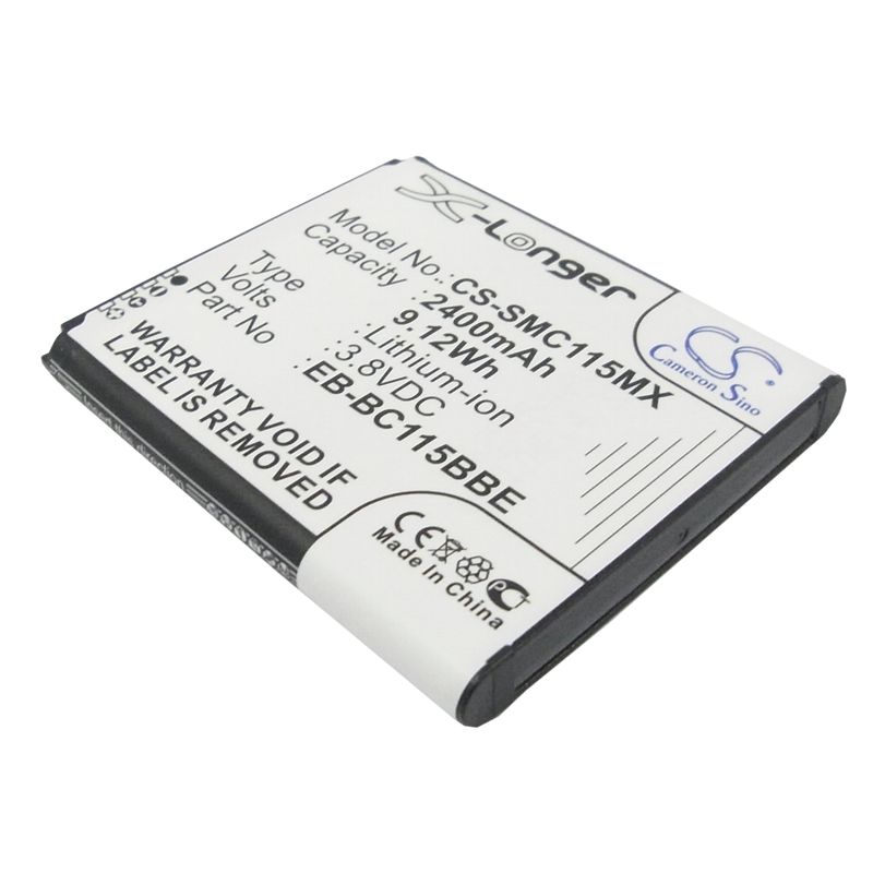 Li-ion Battery Fits Samsung, Galaxy K Zoom, Galaxy K Zoom 3g, Galaxy S5 Zoom 3.8v, 2000mah Camera Cameron Sino Technology Limited