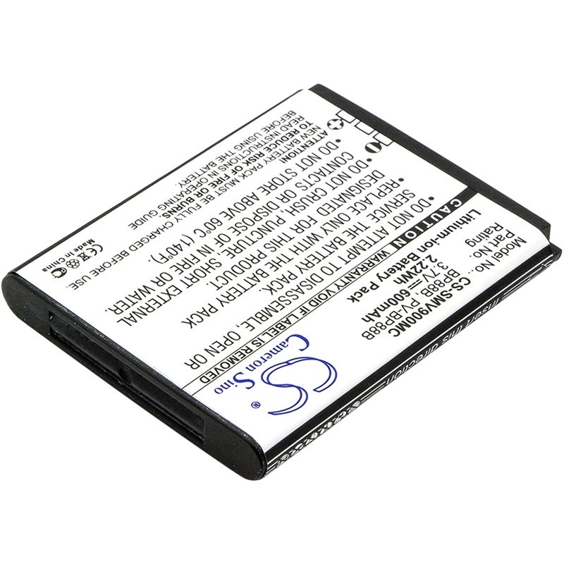 Li-ion Battery fits Samsung, Ec-mv900fbpwus, Mv900, Mv900f 3.7V, 600mAh Home Electronics Cameron Sino Technology Limited (Suspended)