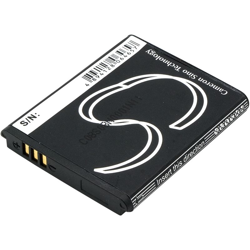 Li-ion Battery fits Samsung, Ec-mv900fbpwus, Mv900, Mv900f 3.7V, 600mAh Home Electronics Cameron Sino Technology Limited (Suspended)