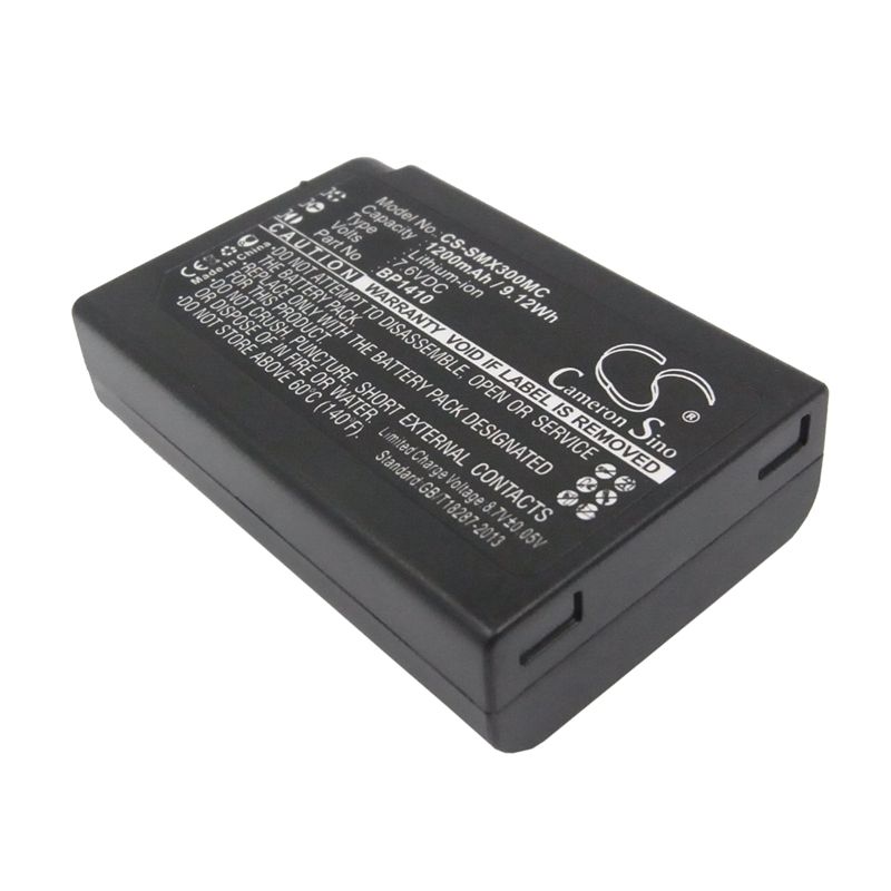 Li-ion Battery fits Samsung, Nx30, Wb2200, Wb2200f 7.6V, 1200mAh Camera Cameron Sino Technology Limited