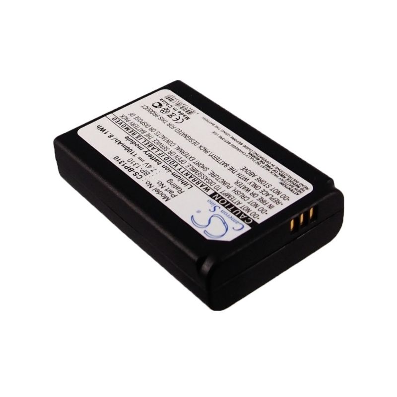 Li-ion Battery fits Samsung, Nx10, Nx100, Nx11 7.4V, 1100mAh Camera Cameron Sino Technology Limited