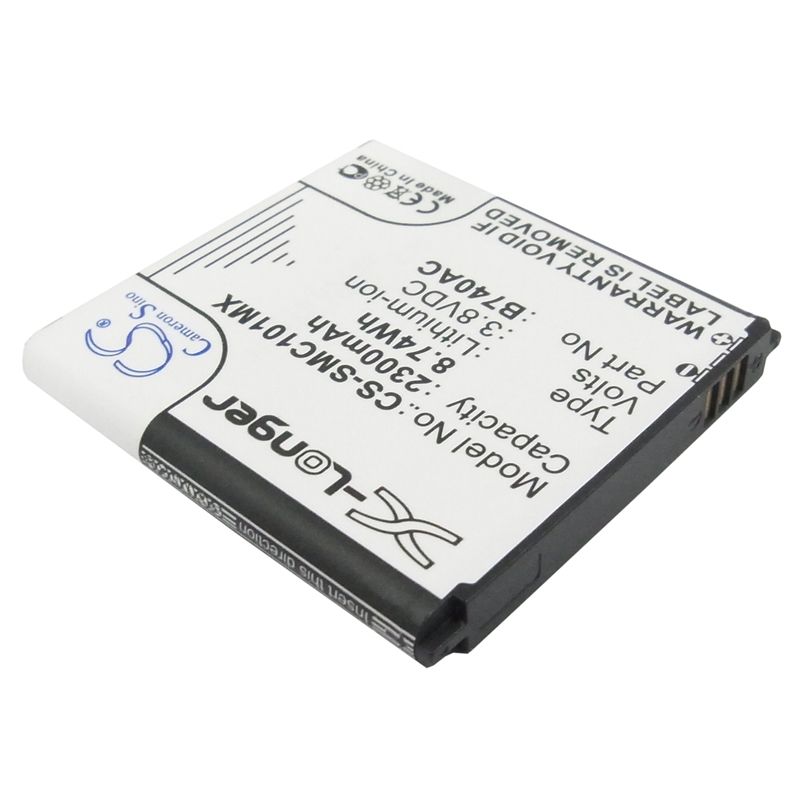 Li-ion Battery fits Samsung, Galaxy K, Galaxy S4 Zoom Lte, Galaxy S4 Zoon 3.8V, 2300mAh Camera Cameron Sino Technology Limited