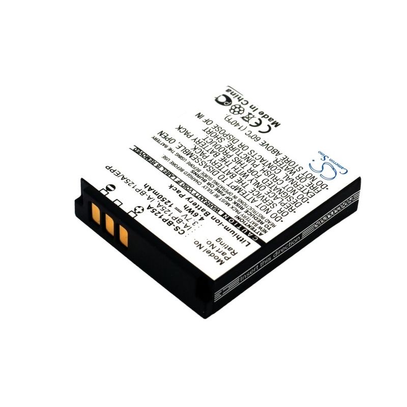 Li-ion Battery Fits Samsung, Hmx-m10, Hmx-m20, Hmx-m20bp 3.7v, 1250mah Camera Cameron Sino Technology Limited
