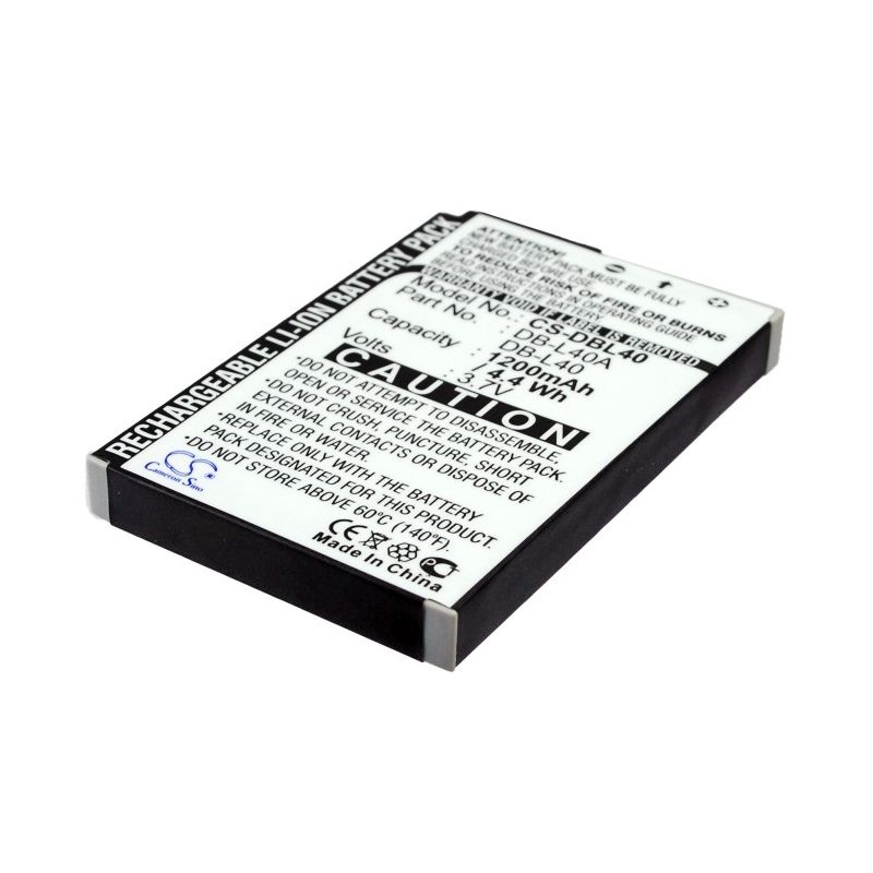 Li-ion Battery Fits Sanyo, Xacti Dmx-hd1, Xacti Dmx-hd1a, Xacti Dmx-hd2 3.7v, 1200mah Home Electronics Cameron Sino Technology Limited