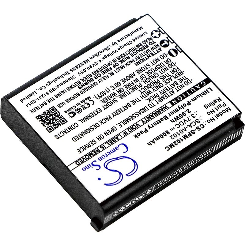 Li-polymer Battery Fits Sena, Prism Bluetooth Action Camera, Sena Prism, 3.7v, 800mah Home Electronics Cameron Sino Technology Limited (Suspended)