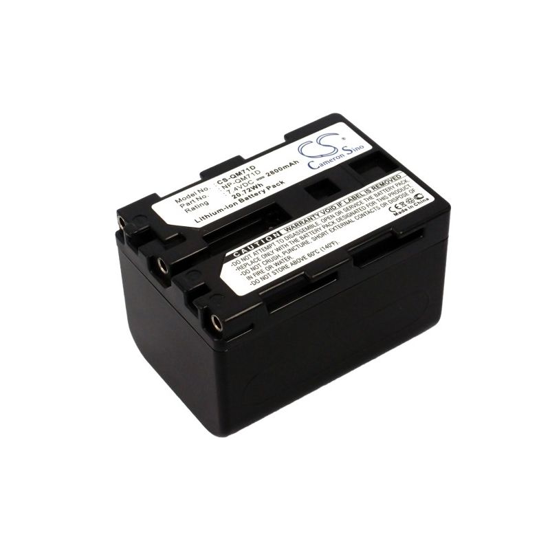 Li-ion Battery fits Sony, Ccd-trv108, Ccd-trv108e, Ccd-trv116 7.4V, 2800mAh Camera Cameron Sino Technology Limited