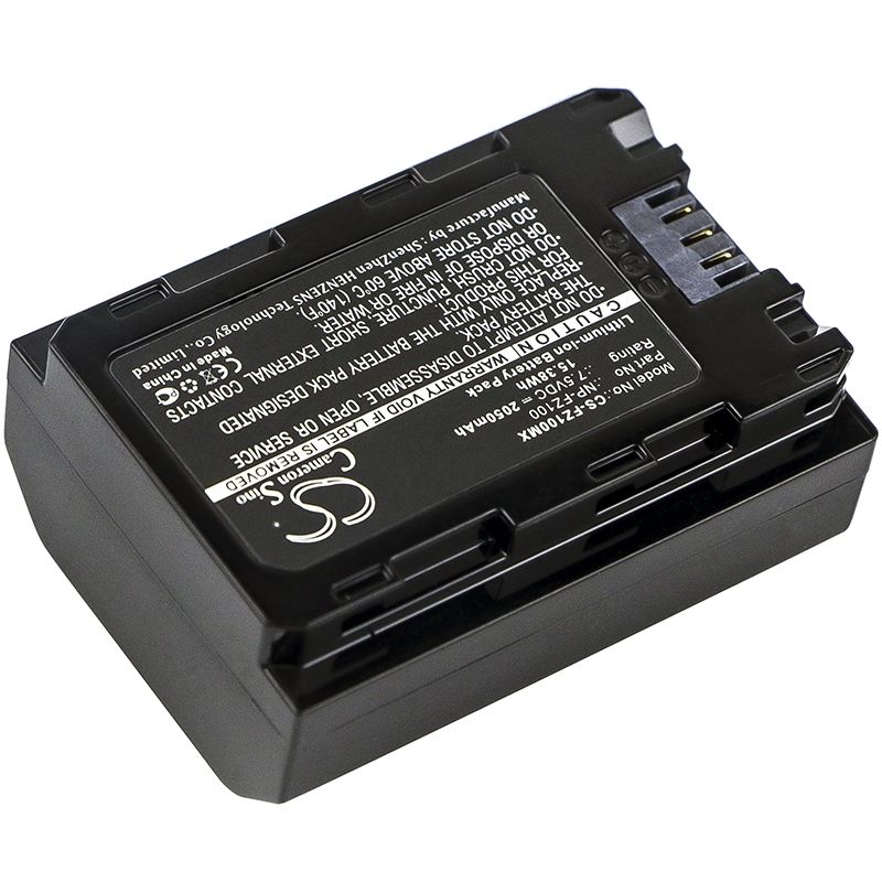 Li-ion Battery Fits Sony, A7 Mark 3, A7r Mark 3, Alpha A7 Iii 7.5v, 2050mah Camera Cameron Sino Technology Limited