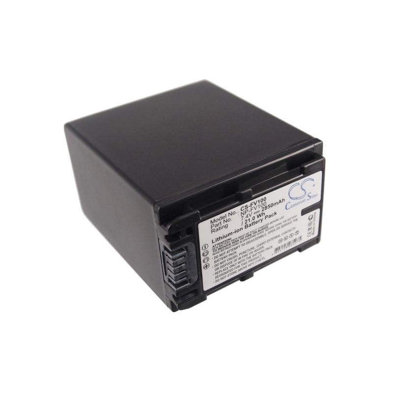 Li-ion Battery fits Sony, Dcr-sr100, Dcr-sr300, Dcr-sr60 7.4V, 2850mAh Camera Cameron Sino Technology Limited