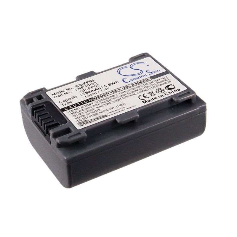 Li-ion Battery Fits Sony, Dcr-30, Dcr-dvd103, Dcr-dvd105 7.4v, 750mah Camera Cameron Sino Technology Limited