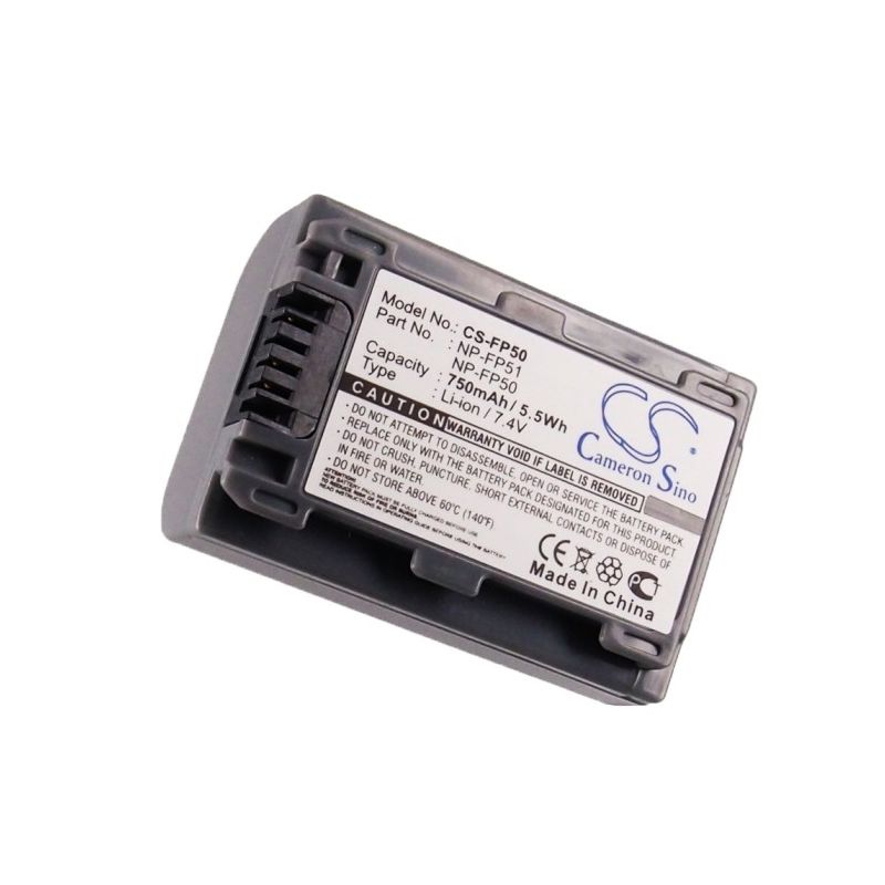 Li-ion Battery Fits Sony, Dcr-30, Dcr-dvd103, Dcr-dvd105 7.4v, 750mah Camera Cameron Sino Technology Limited