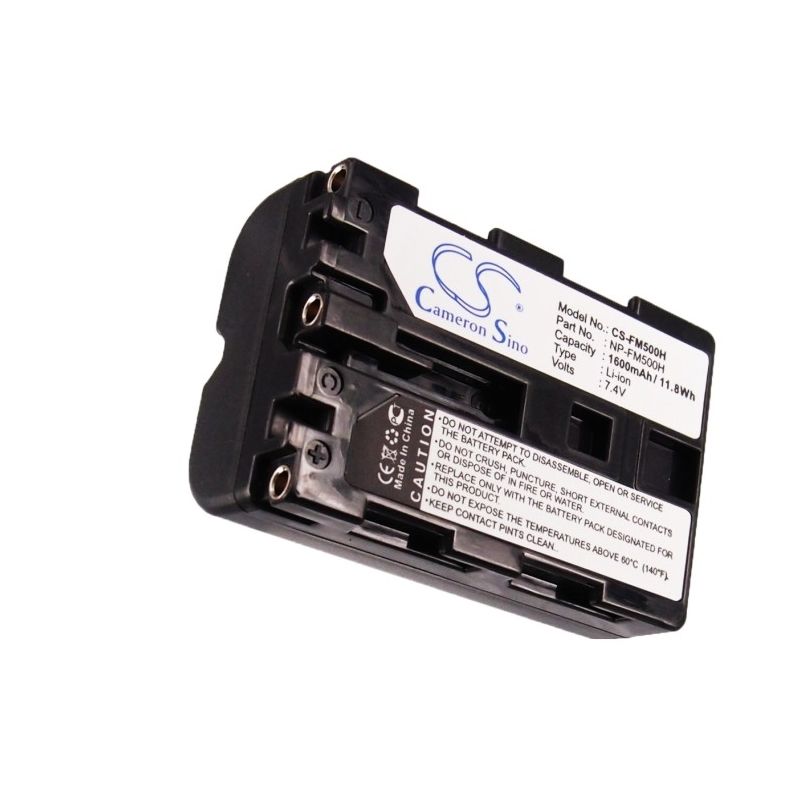 Li-ion Battery Fits Sony, Dslr-a100k, Dslr-a100w/b, Dslr-a200wb 7.4v, 1600mah Camera Cameron Sino Technology Limited