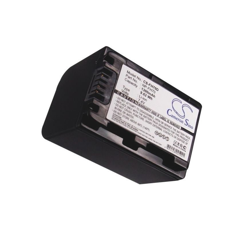 Li-ion Battery Fits Sony, Cr-hc51e, Dcr-30, Dcr-dvd103 7.4v, 1300mah Camera Cameron Sino Technology Limited