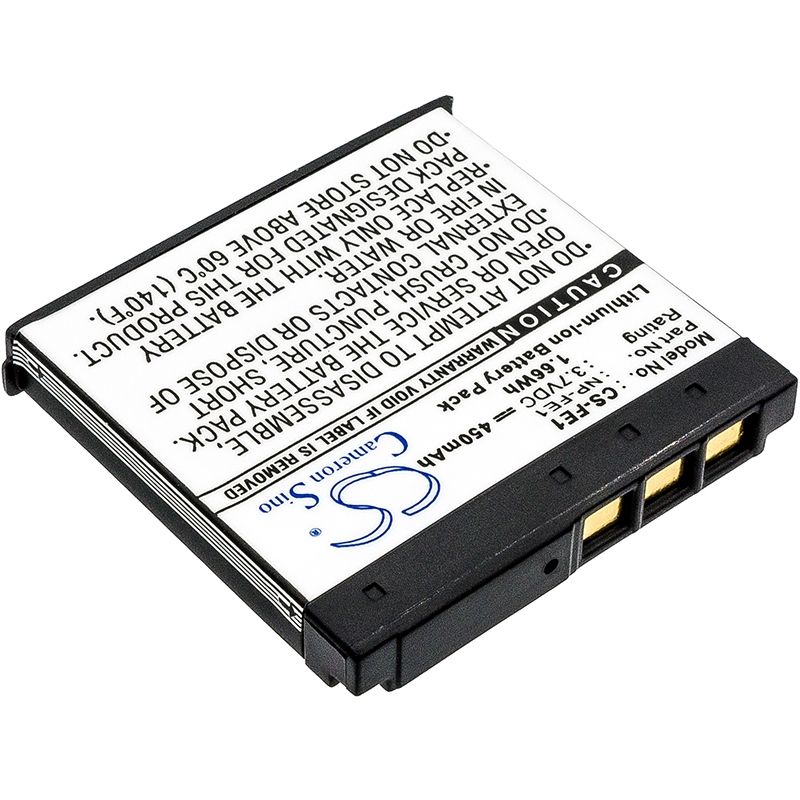 Li-ion Battery fits Sony, Cyber-shot Dsc-t7, Cyber-shot Dsc-t7/b, Cyber-shot Dsc-t7/s 3.7V, 450mAh Home Electronics Cameron Sino Technology Limited (Suspended)