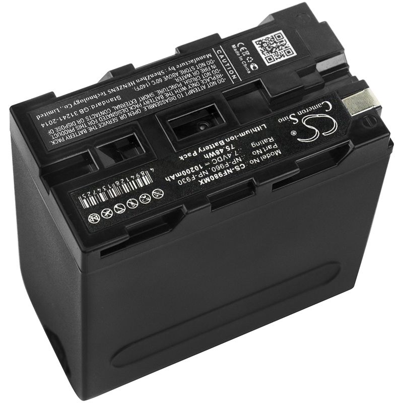 Li-ion Battery fits Sony, Ccd-rv100, Ccd-rv200, Ccd-sc5 7.4V, 10200mAh Camera Cameron Sino Technology Limited