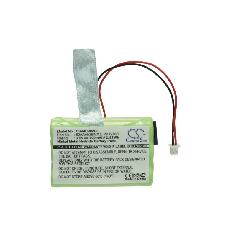 Ni-MH Battery fits Aastra, M910, M915, M920 3.6V, 700mAh Cordless Phone Cameron Sino Technology Limited