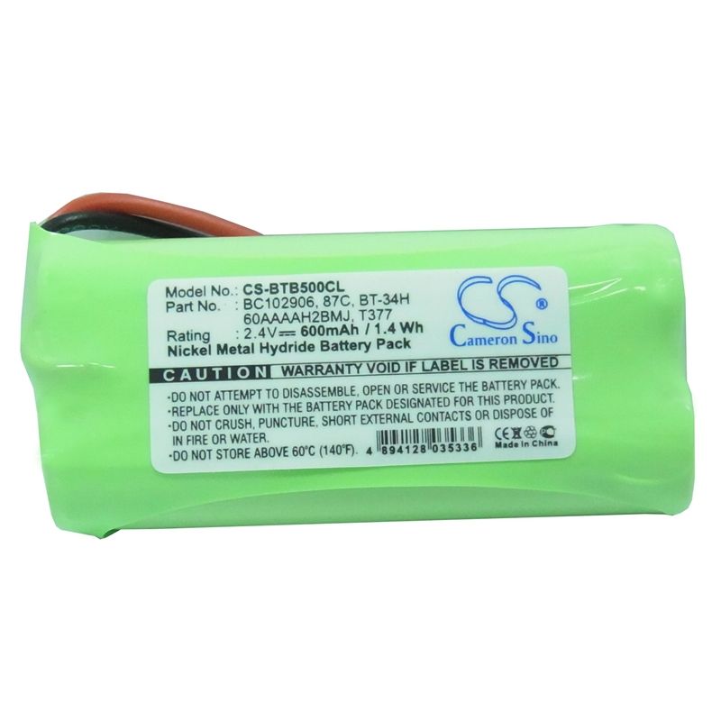 Ni-MH Battery fits Aeg, Dolphy, Alcatel, Versatis 150 2.4V, 600mAh Cordless Phone Cameron Sino Technology Limited