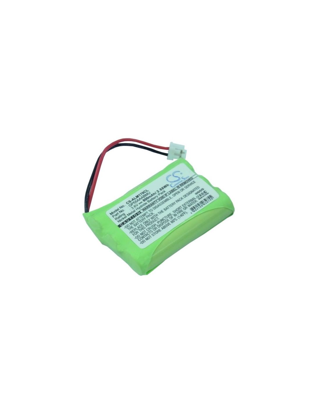 Ni-mh Battery Fits Alcatel, Alcatel Altiset S Gap, Alcatel Bilboa 570, Altiset Ms 3.6v, 800mah Cordless Phone Cameron Sino Technology Limited