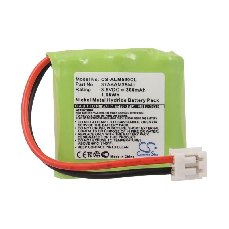 Ni-mh Battery Fits Alcatel, Biloba 490, Biloba 590, Versatis D100 Duo 3.6v, 300mah Cordless Phone Cameron Sino Technology Limited