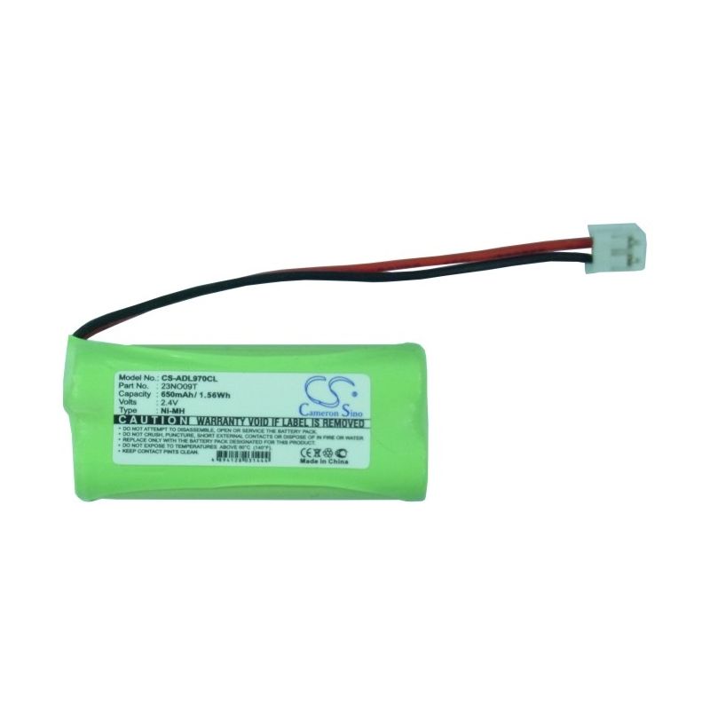 Ni-MH Battery fits Alcatel, Versatis 150, Versatis 250, Versatis 350 2.4V, 650mAh Cordless Phone Cameron Sino Technology Limited