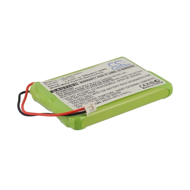 Ni-MH Battery fits Ascom, Ascotel Office 135, Ascotel Office 135pro, Detewe 2.4V, 700mAh Cordless Phone Cameron Sino Technology Limited