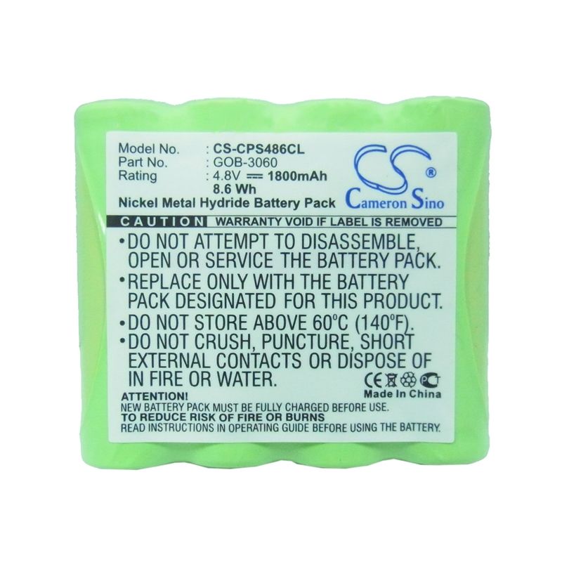 Ni-MH Battery fits Ascom, Mira, Cobra, Cp 486s 4.8V, 1800mAh Cordless Phone Cameron Sino Technology Limited