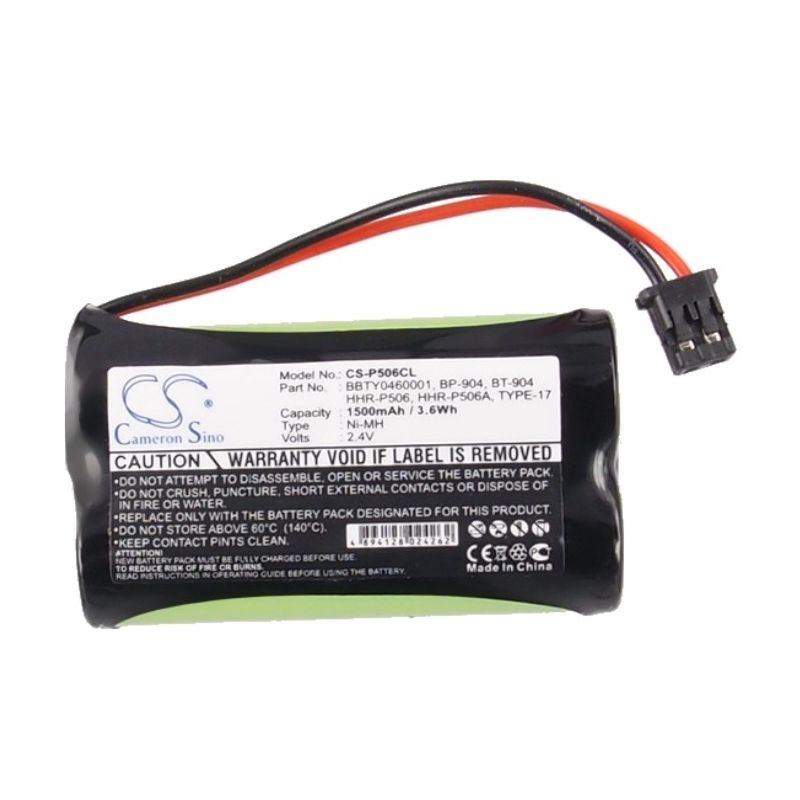 Ni-mh Battery Fits At&t, 17, 50, Gp 2.4v, 1500mah Cordless Phone Cameron Sino Technology Limited