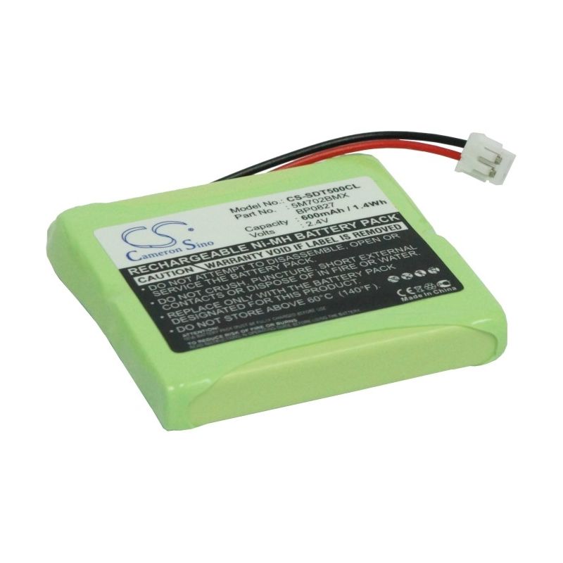 Ni-mh Battery Fits Audioline, Slim, Slim Dect 500, Slim Dect 502 2.4v, 600mah Cordless Phone Cameron Sino Technology Limited