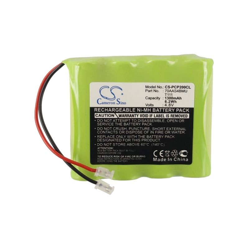 Ni-MH Battery fits Audiovox, At22r, Cobra, Cp200 4.8V, 1300mAh Cordless Phone Cameron Sino Technology Limited