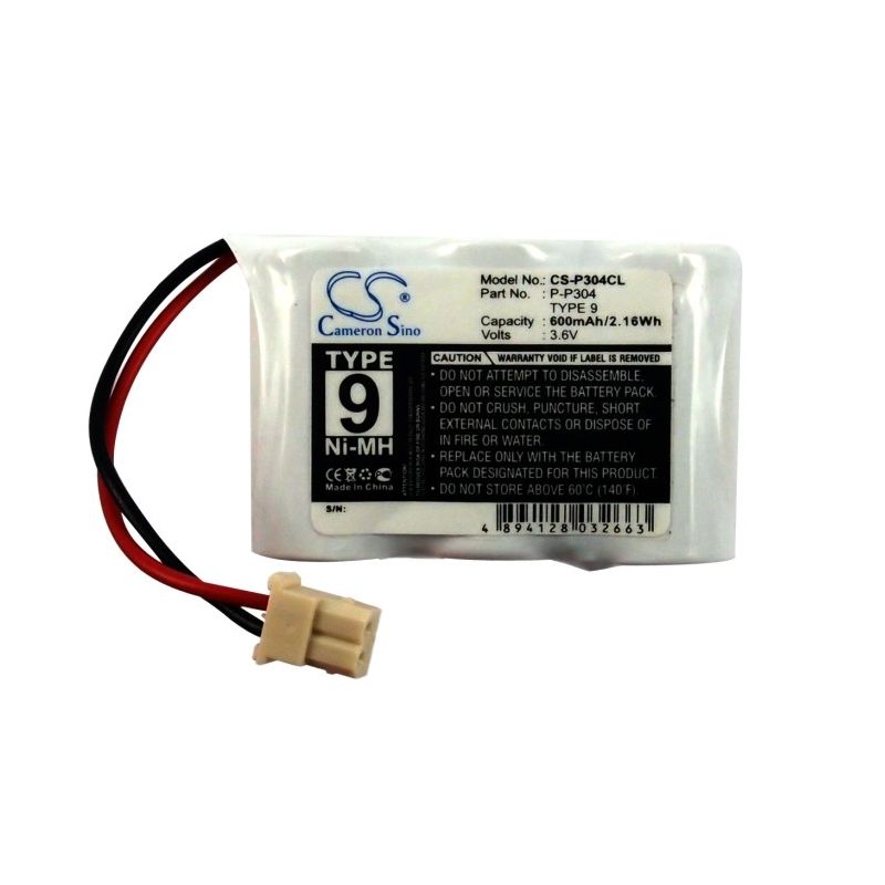Ni-MH Battery fits Bell South, 2673, 2676, 2677 3.6V, 600mAh Cordless Phone Cameron Sino Technology Limited