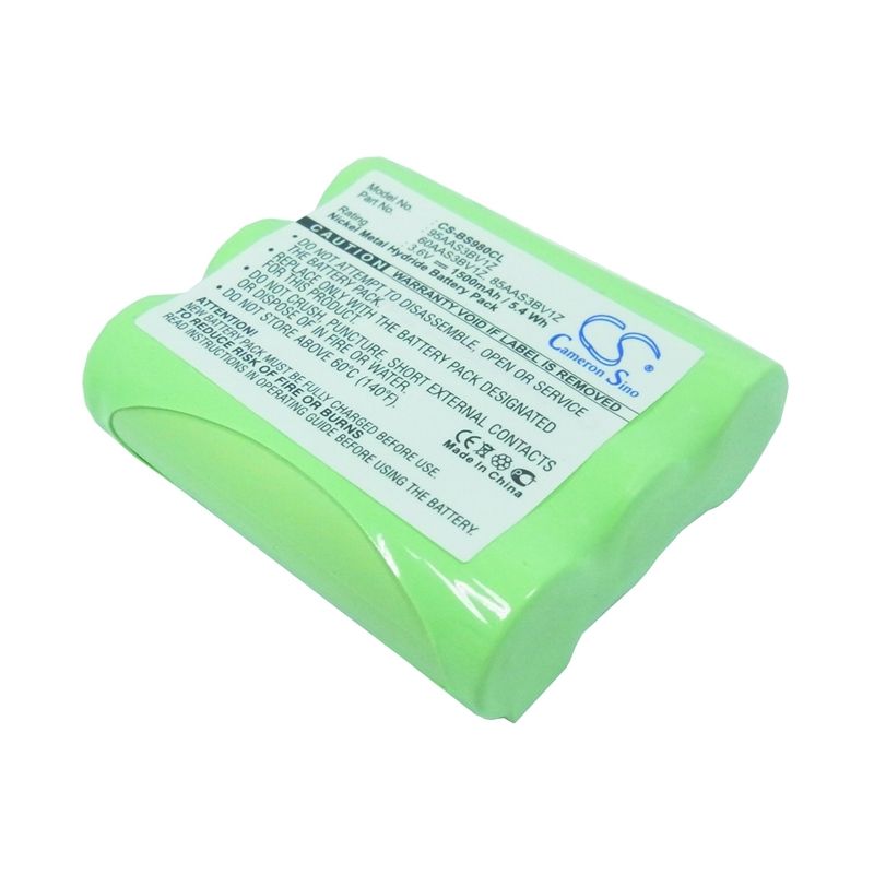 Ni-MH Battery fits Bell South, D-271, D-936, D-937 3.6V, 1500mAh Cordless Phone Cameron Sino Technology Limited