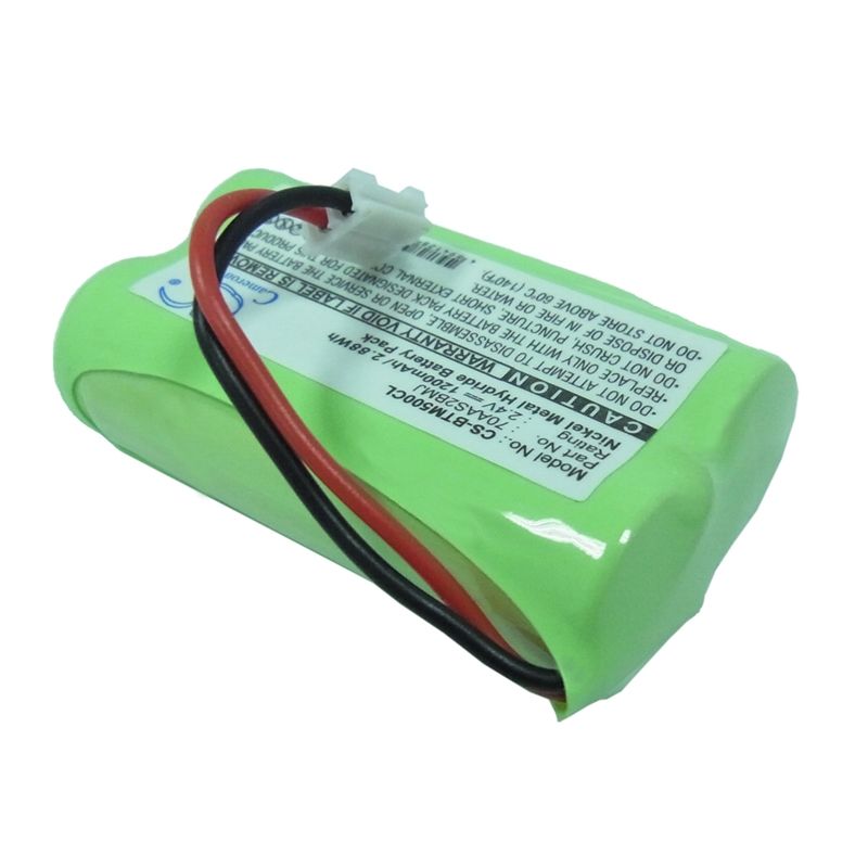 Ni-MH Battery fits Binatone, Big Button Combi, Md500, Micro Dect Kompatibel 2.4V, 1200mAh Cordless Phone Cameron Sino Technology Limited