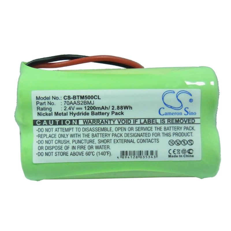 Ni-MH Battery fits Binatone, Big Button Combi, Md500, Micro Dect Kompatibel 2.4V, 1200mAh Cordless Phone Cameron Sino Technology Limited