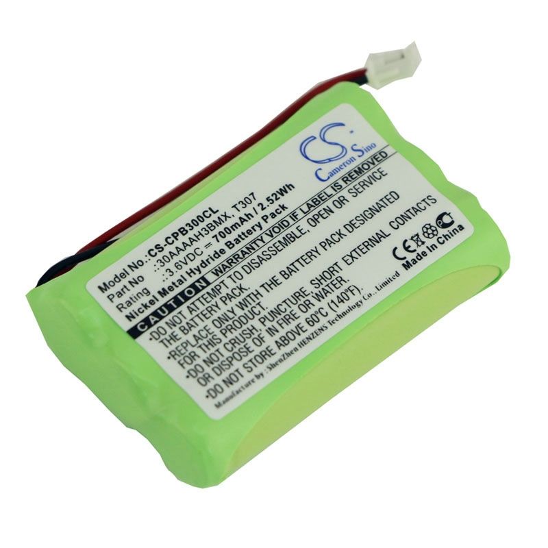 Ni-MH Battery fits Binatone, On Air 1000, On Air 1100, On Air 1250 3.6V, 700mAh Communications Cameron Sino Technology Limited (Suspended)