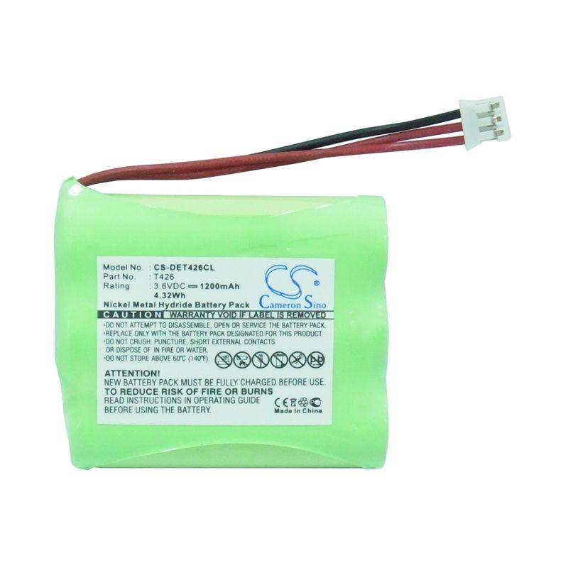 Ni-mh Battery Fits Commodore, 200ct Office, Detewe, Twinny Plus 3.6v, 1200mah Cordless Phone Cameron Sino Technology Limited