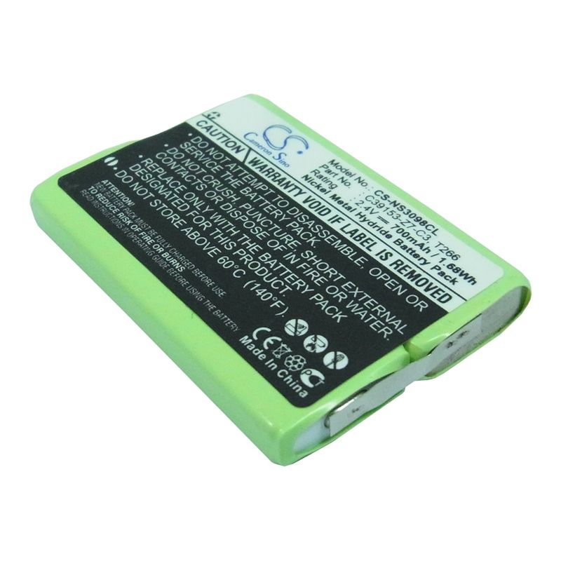 Ni-MH Battery fits Detewe, 260 Isdn, Eurix 250, Eurix 250 Isdn 2.4V, 700mAh Cordless Phone Cameron Sino Technology Limited